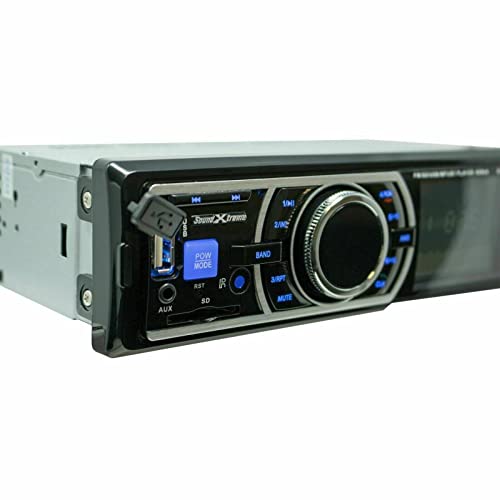 SoundXtreme ST-912 200W 1Din Digital Media Stereo Receiver with Bluetooth/USB/FM / MP3 with Detachable Face with 2X Pioneer 6x9 400W (Pair) + 2X Pioneer 6.5 SoundXtreme ST-912 200W 1Din Digital Media Stereo Receiver with Bluetooth/USB/FM / MP3 with Detachable Face with 2X Pioneer 6x9 400W (Pair) + 2X Pioneer 6.5